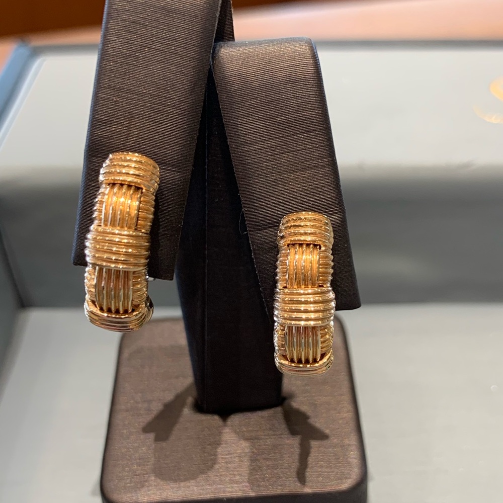 Roberto Coin 18k rose gold Appasionata Earrings